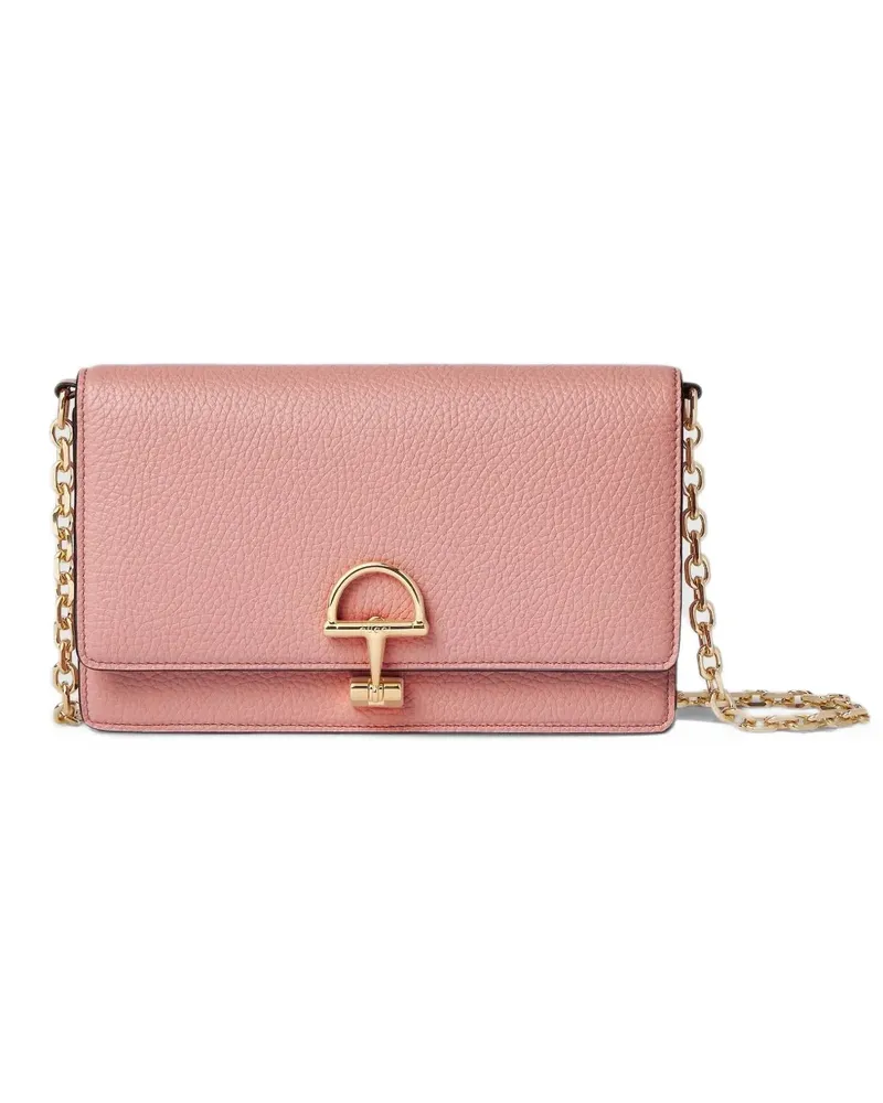 Gucci Horsebit Portemonnaie mit Kette - Rosa Rosa
