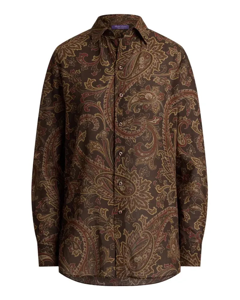 Ralph Lauren paisley-print shirt - Braun Braun