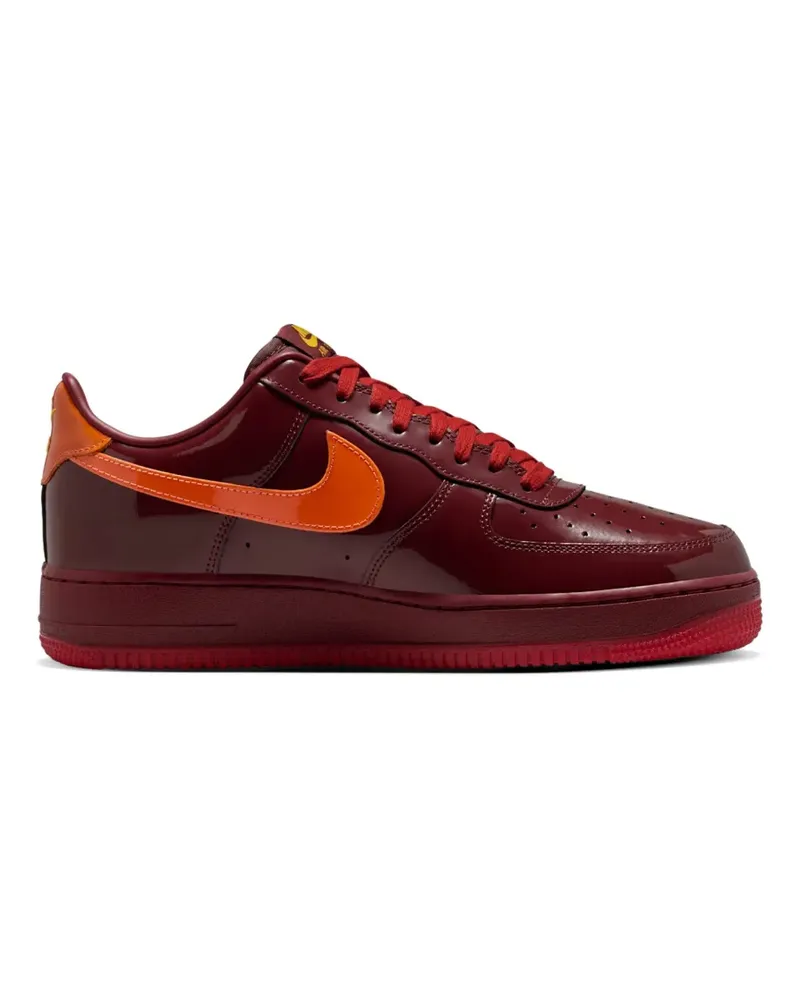 Nike Air Force 1 Low patent-leather sneakers - Rot Rot