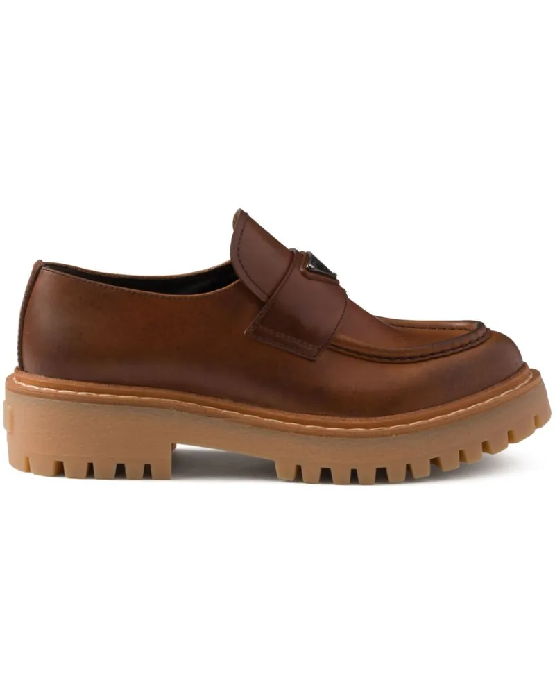 Prada Klassische Loafer - Braun Braun