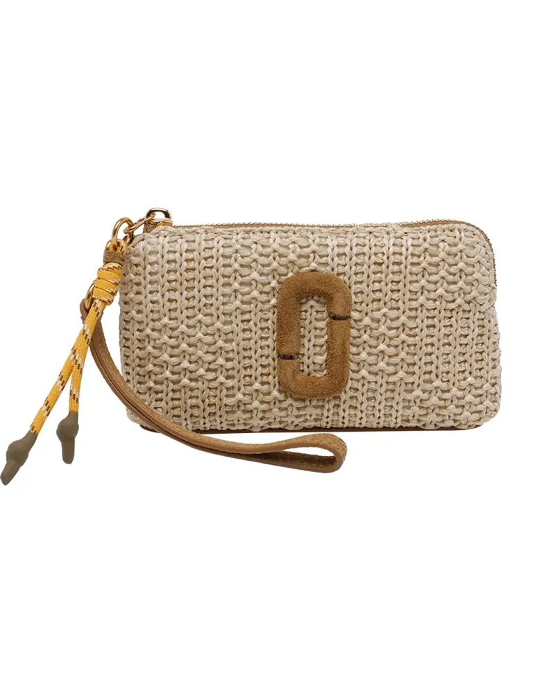 Marc Jacobs woven clutch bag - Nude Nude