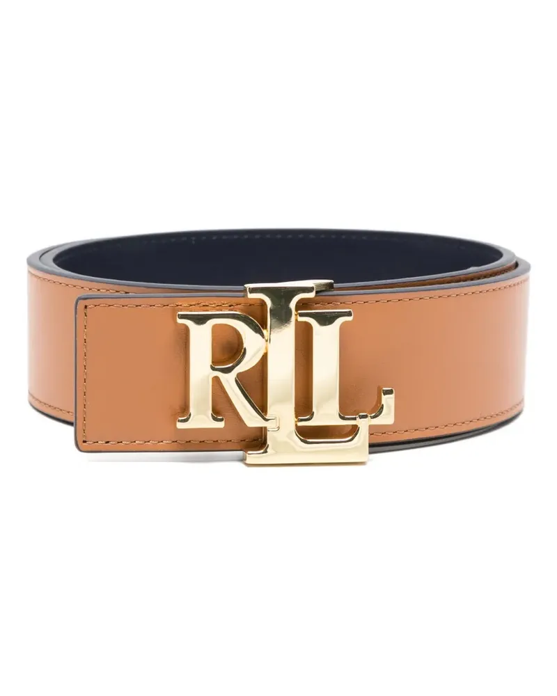 Ralph Lauren Gürtel mit Logo-Schnalle - Nude Nude