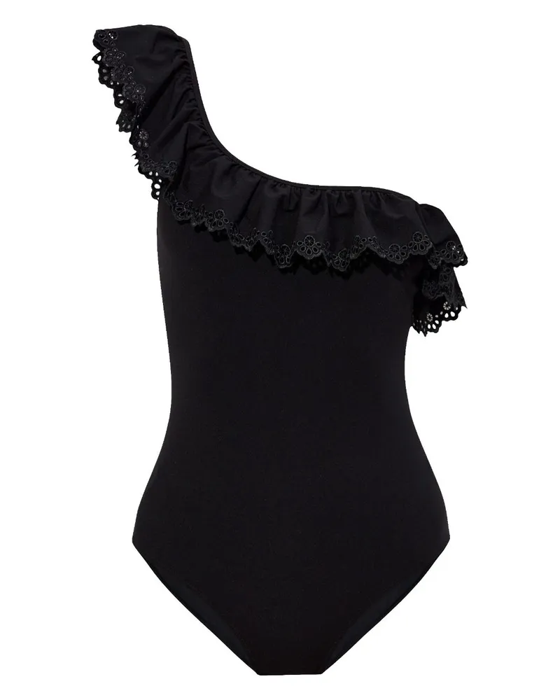 Ulla Johnson Solara Maillot Badeanzug - Schwarz Schwarz