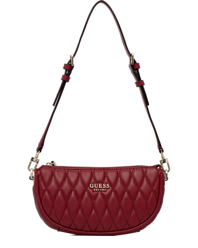 Guess Valla quilted shoulder bag - Rot Rot