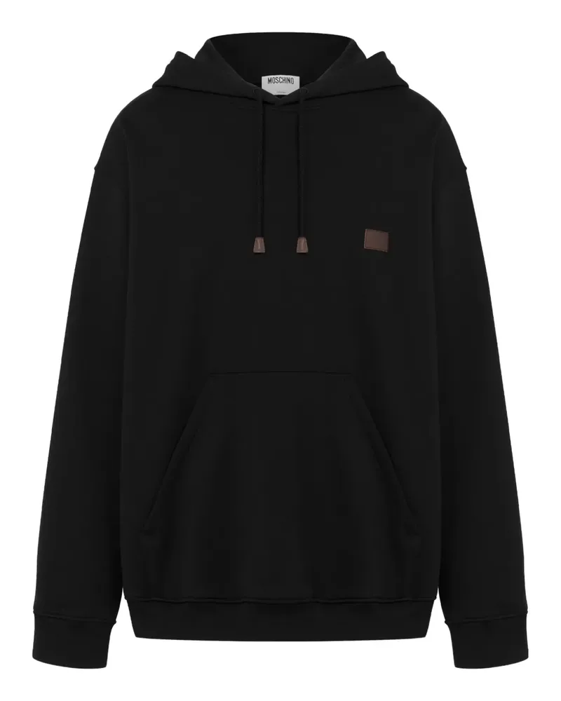 Moschino Klassischer Hoodie - Schwarz Schwarz