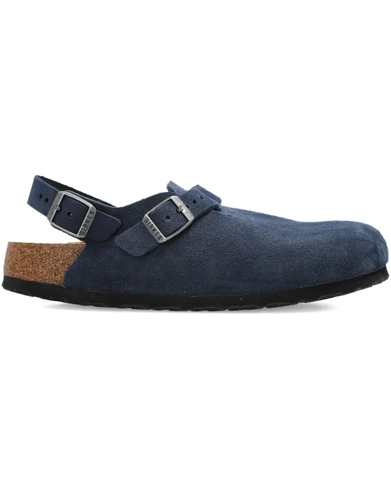 Birkenstock Lutry Premium buckle strap clogs - Blau Blau