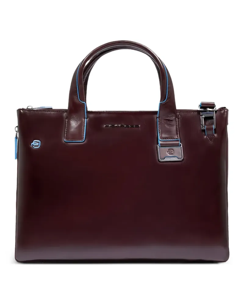 Piquadro personalizable laptop bag - Braun Braun