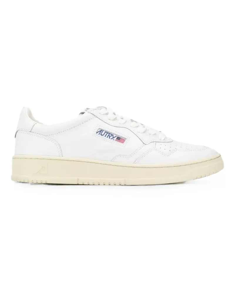 AUTRY Medalist Sneakers aus weißem Leder Weiß