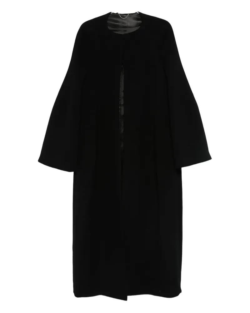 Totême Mantel mit Glockenärmeln - Schwarz Schwarz