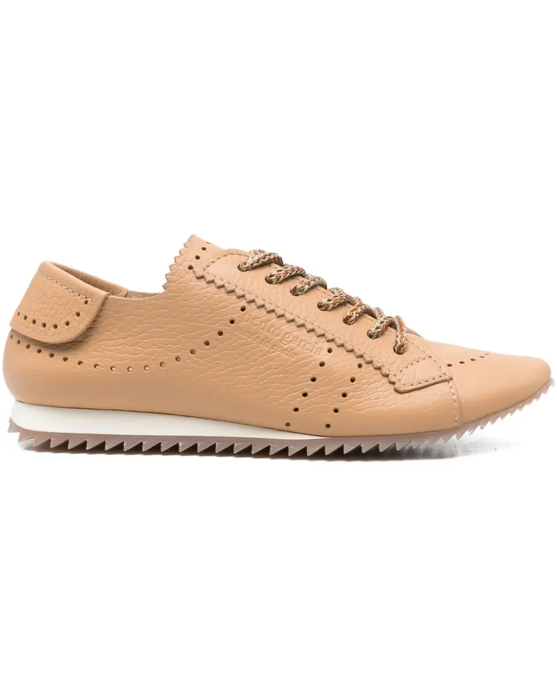 Pedro Garcia Perforierte Celin Sneakers - Nude Nude