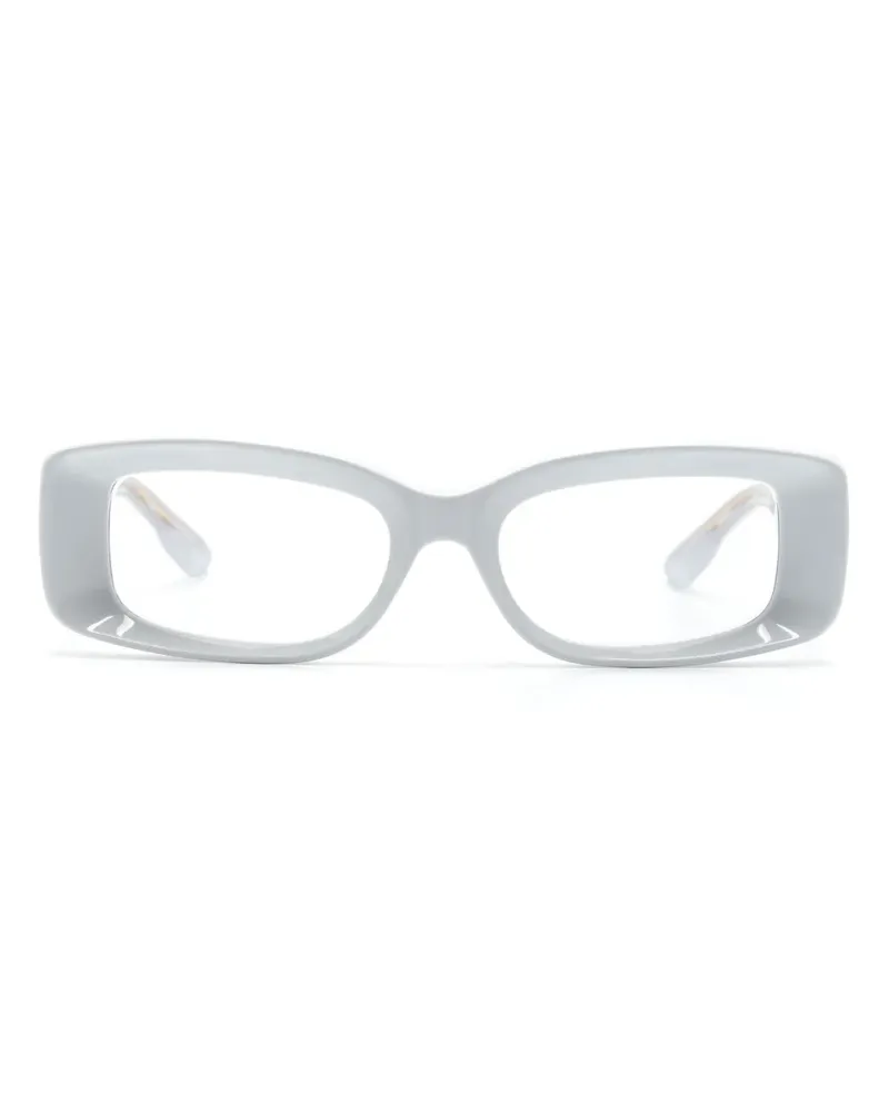 Gucci Brille mit eckigem Gestell - Grau Grau