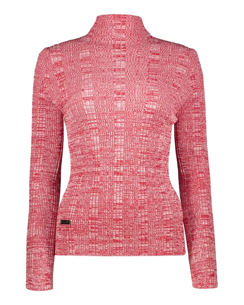 ELLERY Gerippter Pullover - Rot Rot