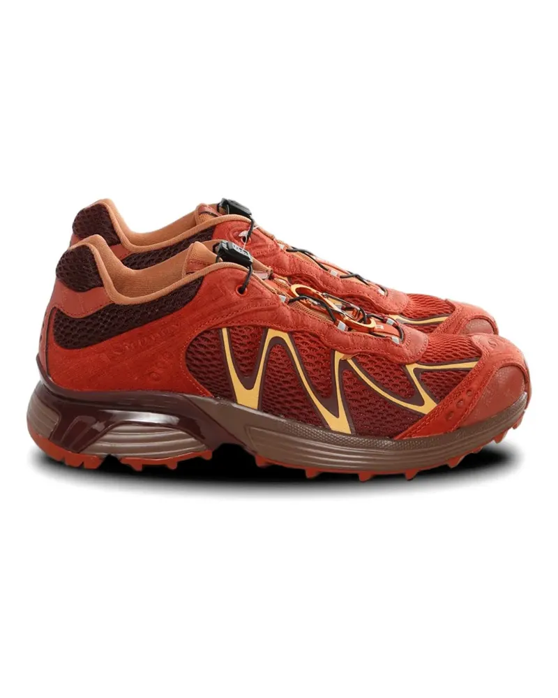Salomon XT-WHISPER zigzag detail sneakers - Orange Orange