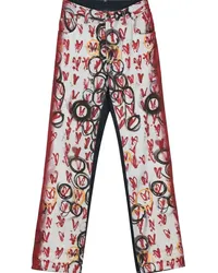 Charles Jeffrey Loverboy Exclusive Painted Art Jeans Blau