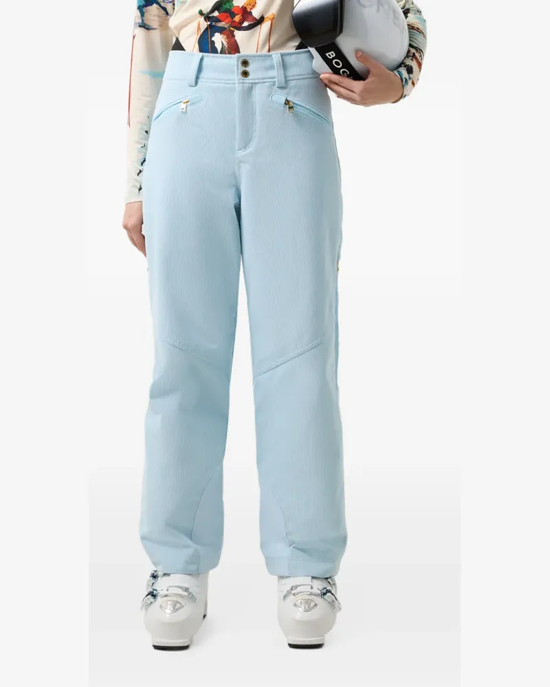 Bogner Lenie corduroy-effect ski pants - Blau Blau