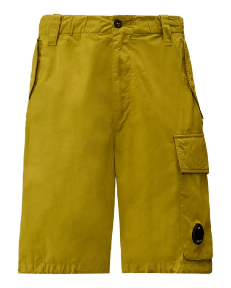 C.P. Company Lens-detail cargo shorts - Grün Grün
