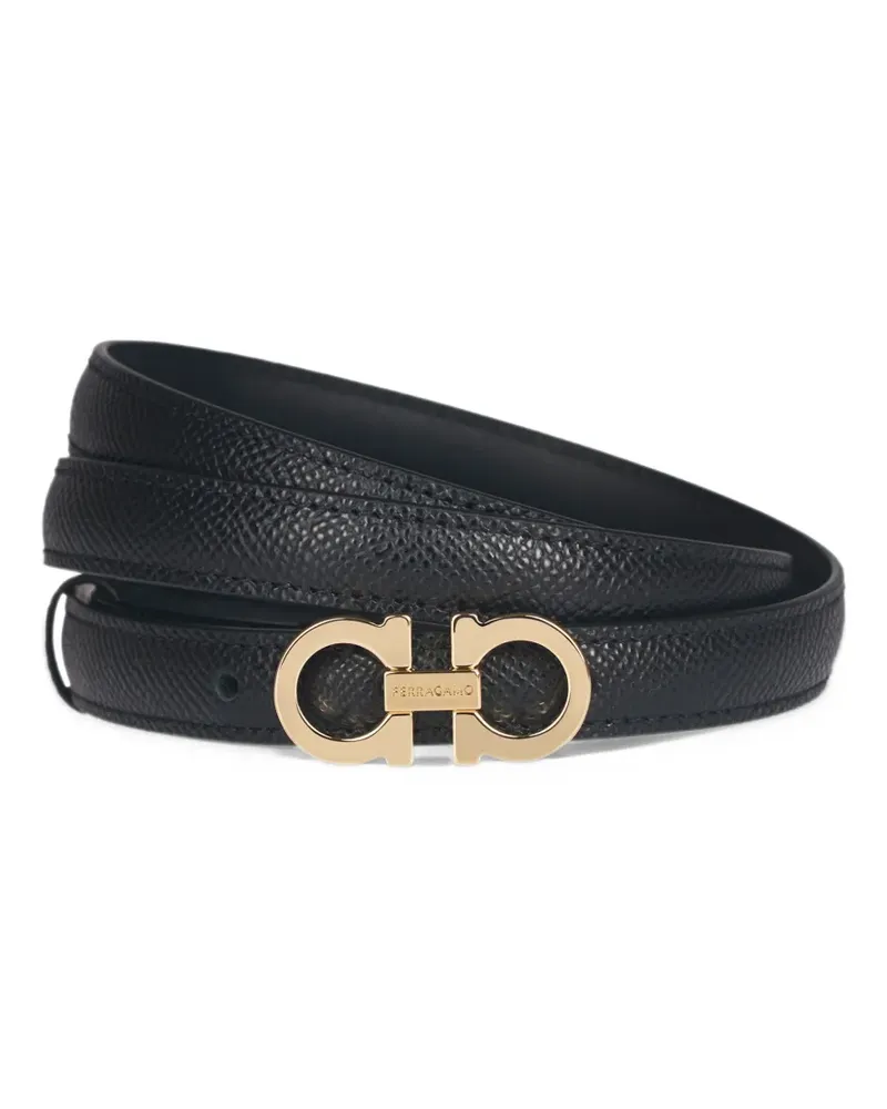 Ferragamo Gancini Gürtel - Schwarz Schwarz