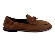 Loafer mit Schleifendetail - Braun
