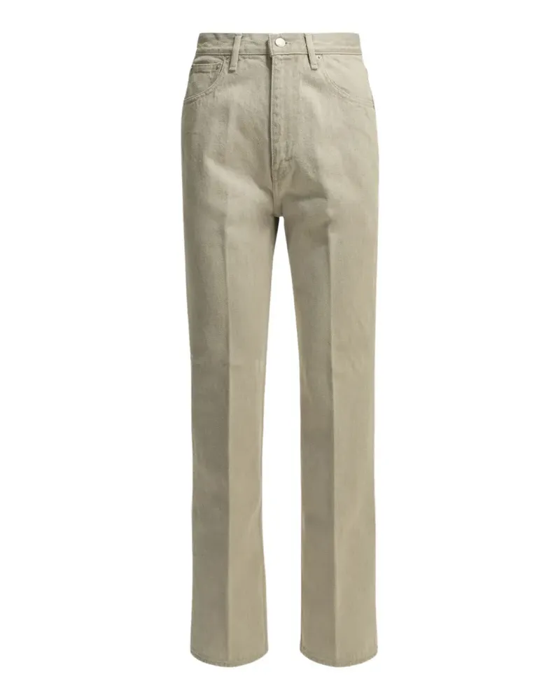 AURALEE pressed-crease jeans - Nude Nude