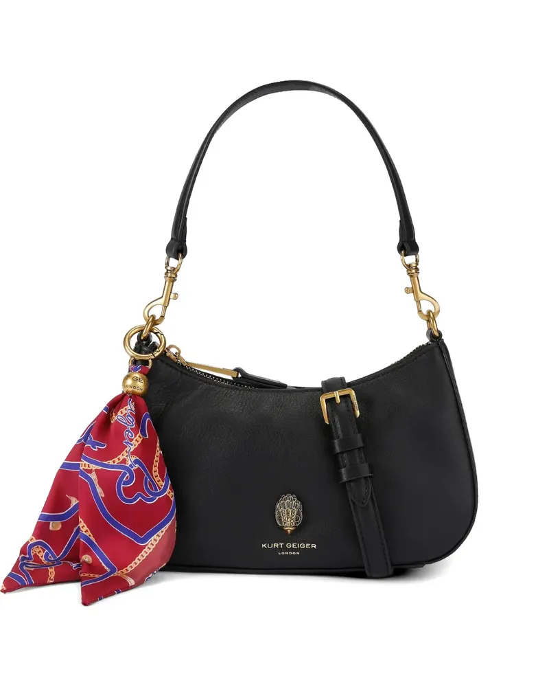 Kurt Geiger Sloane Tasche mit Adlerkopf - Schwarz Schwarz