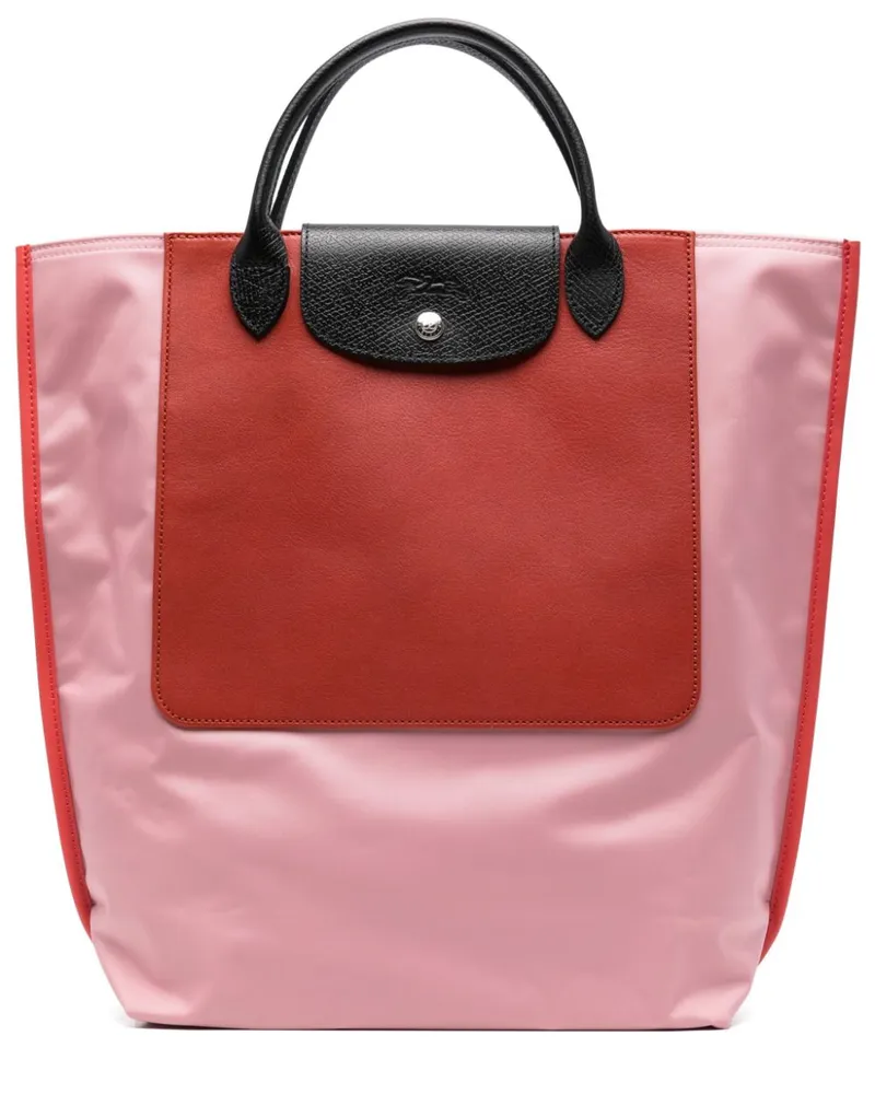 Longchamp Mittelgroße Cabas Handtasche Rosa