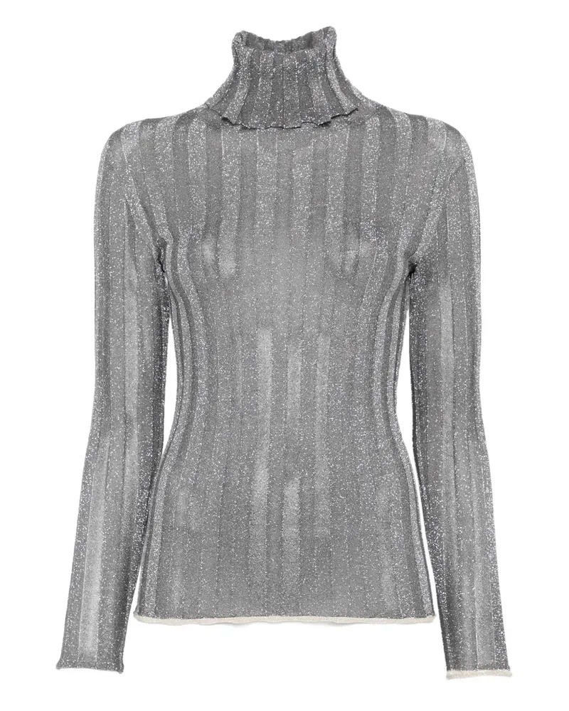 Fabiana Filippi Pullover mit Rollkragen - Grau Grau