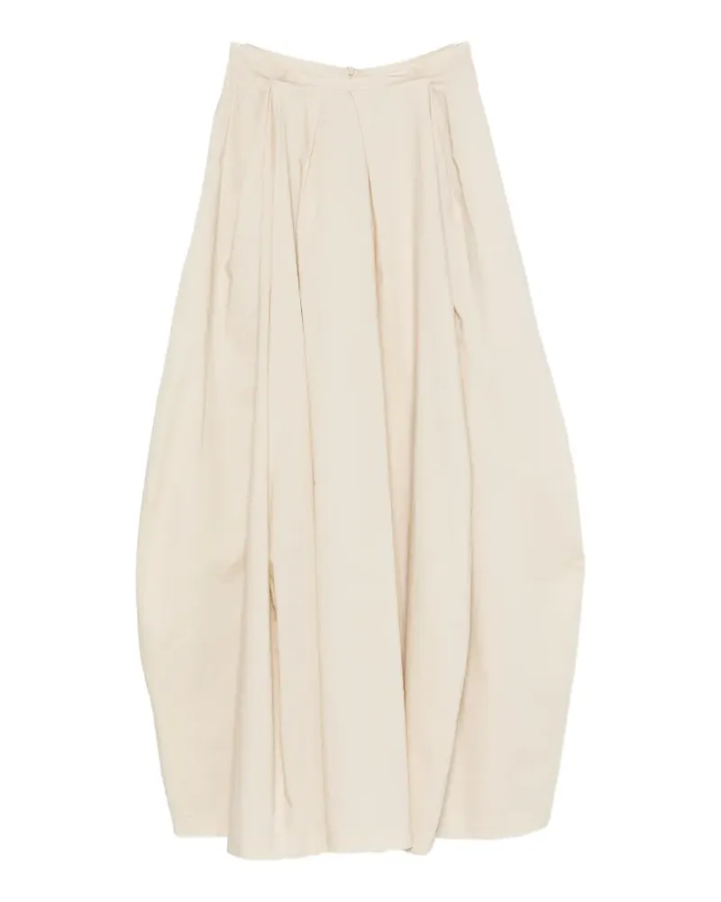Jucca pleated maxi skirt - Nude Nude