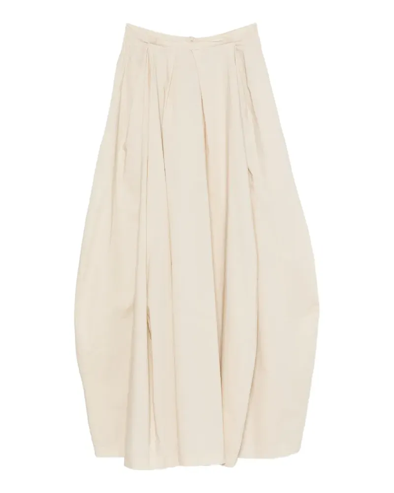 Jucca pleated maxi skirt - Nude Nude