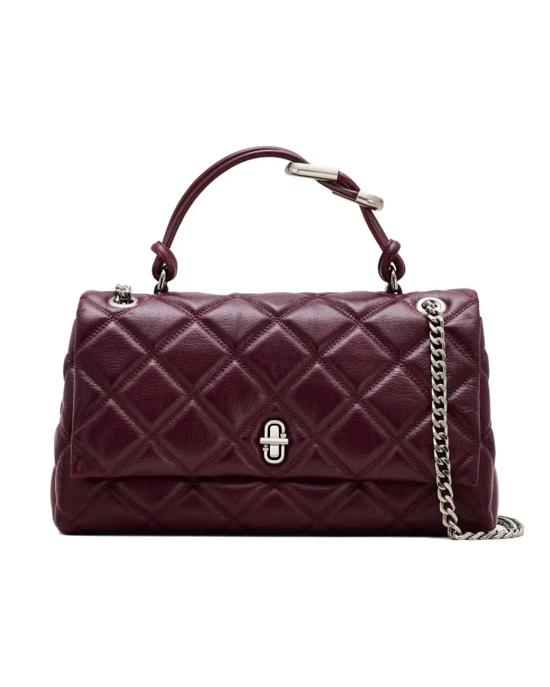 Marc Jacobs Mittelgroße The Quilted Dual Convertible Schultertasche - Violett Violett