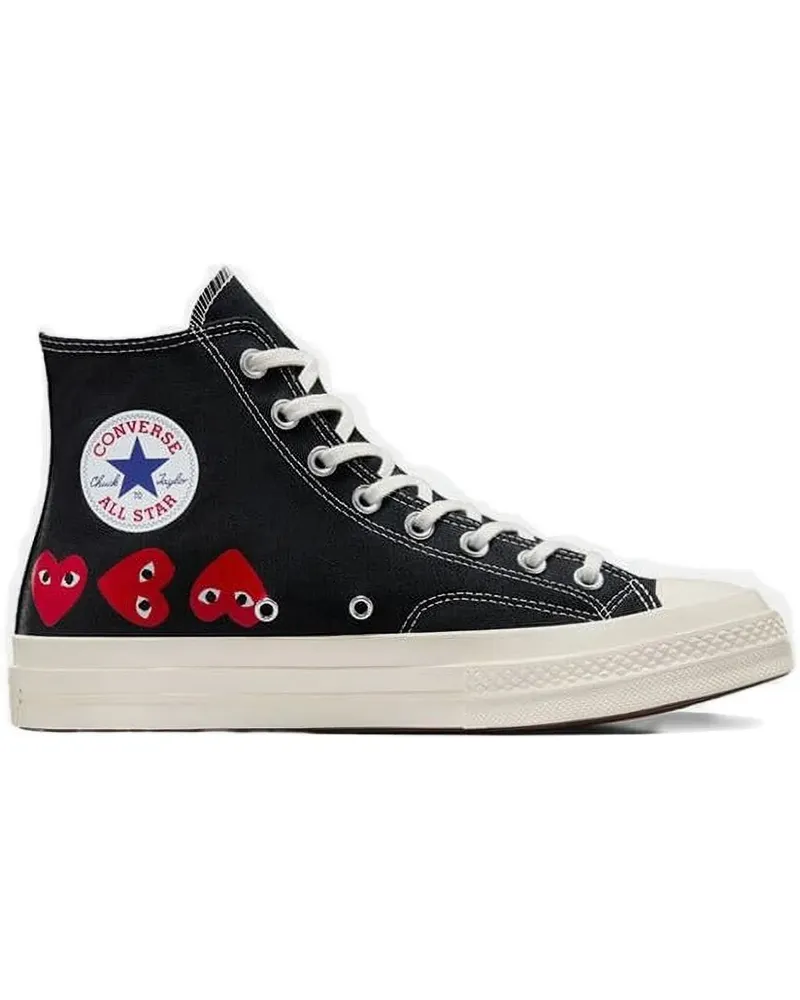 Comme des Garçons x Converse Chuck 70 High-Top-Sneakers - Schwarz Schwarz