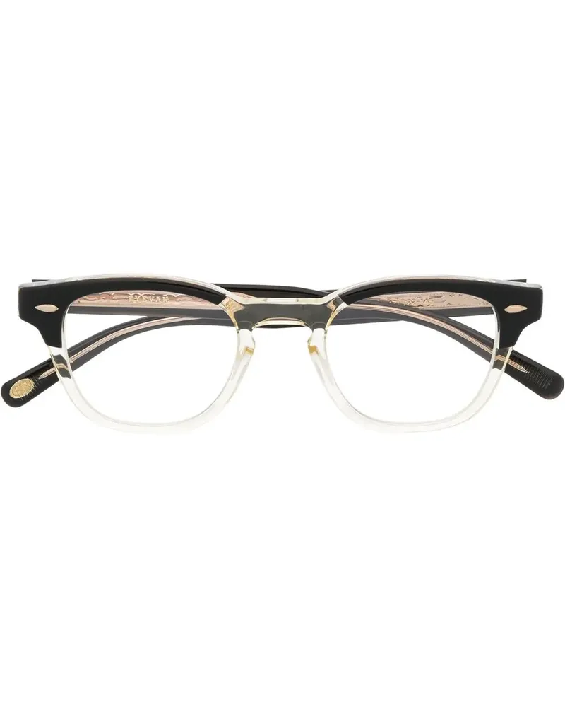 EYEVAN 7285 Webb Brille mit eckigem Gestell - Schwarz Schwarz