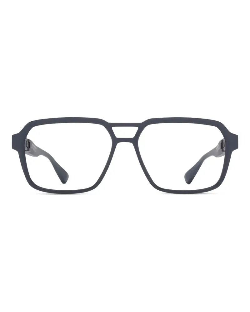 Mykita Raider Brille mit geometrischem Gestell - Grau Grau