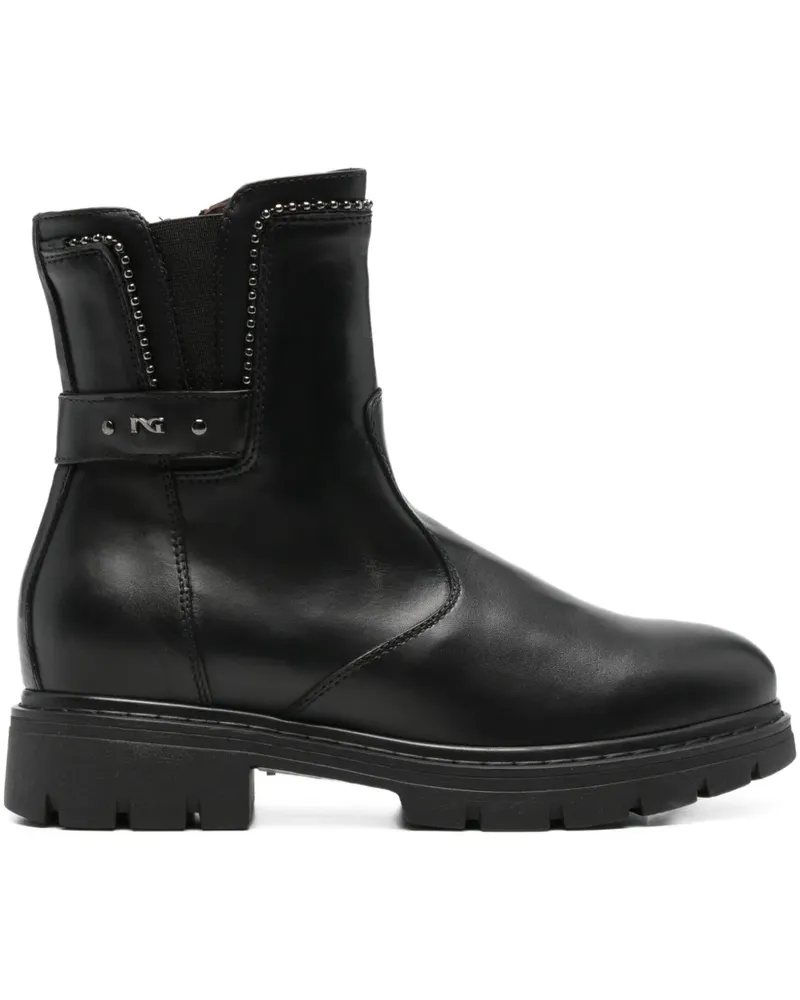 Nero Gardini Klassische Chelsea-Boots - Schwarz Schwarz