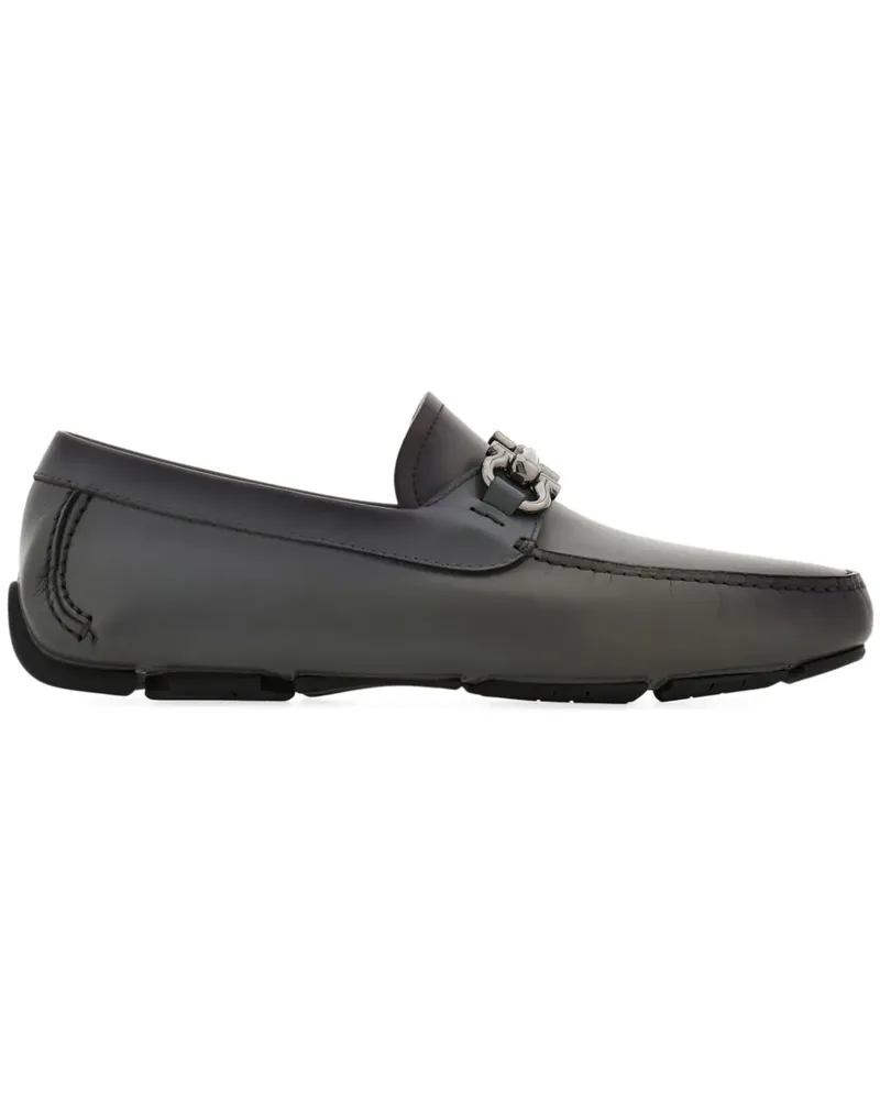 Ferragamo Loafer mit Gancini-Schild - Grau Grau