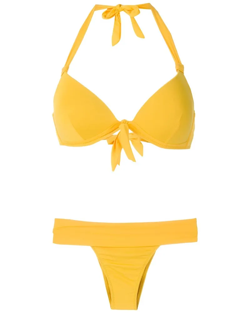 Amir Slama Balconette-Bikini - Gelb Gelb