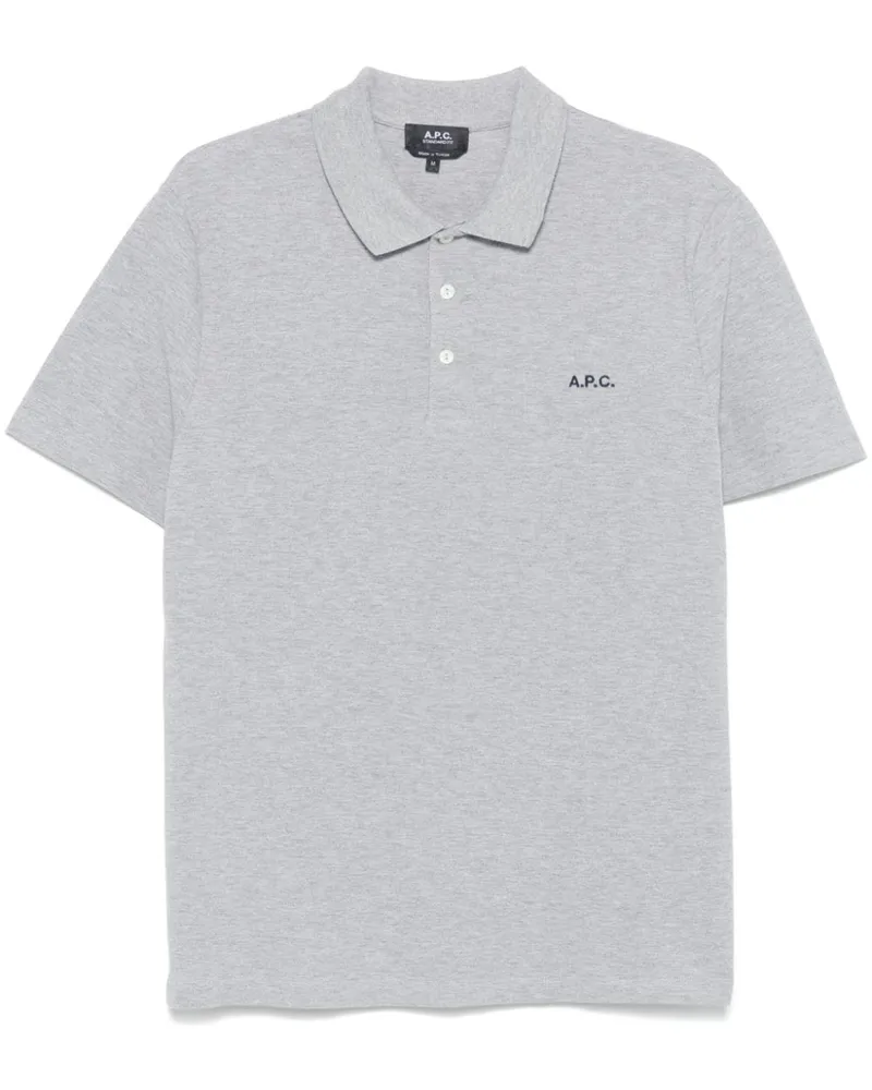 A.P.C. Carter Poloshirt - Grau Grau