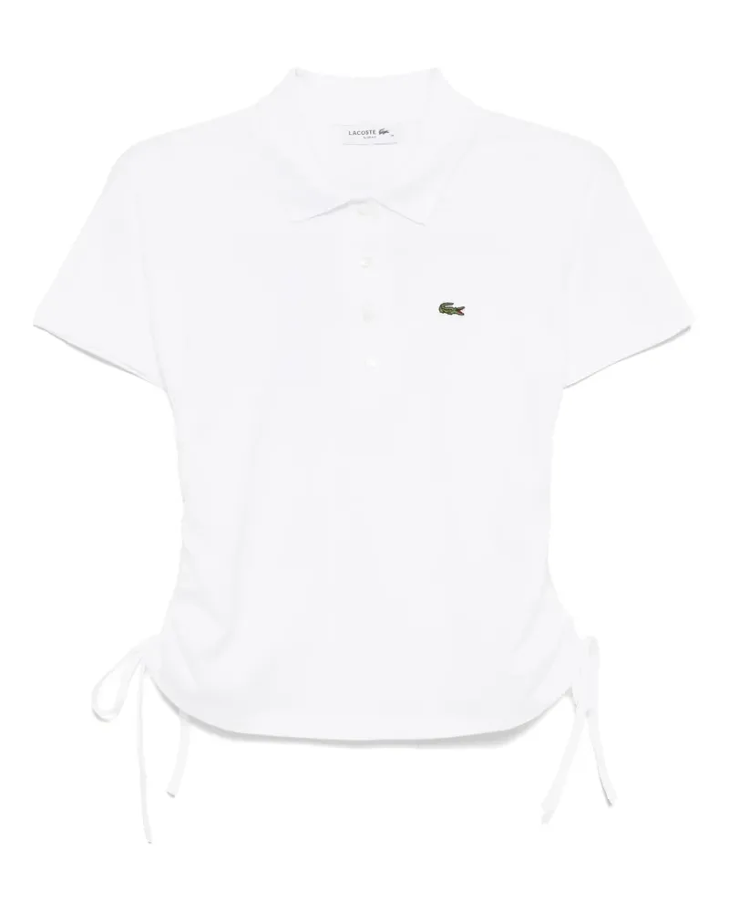 Lacoste Verstellbares Piqué-Poloshirt - Weiß Weiß
