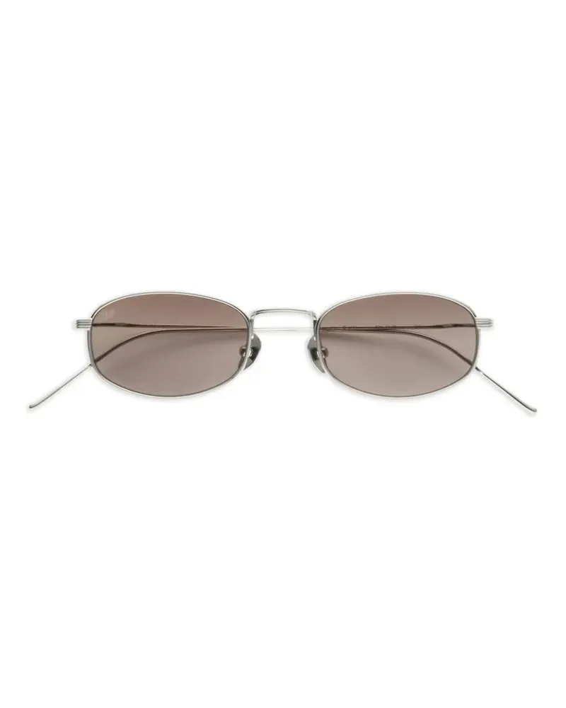 AKILA Icon oval-frame sunglasses - Silber Silber