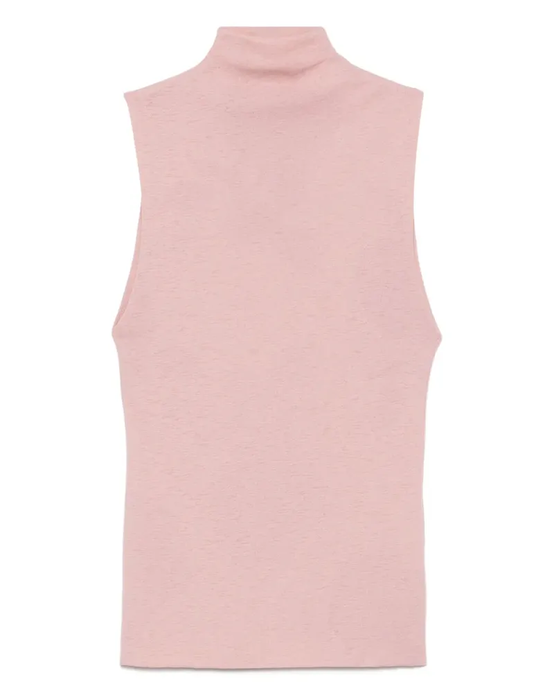 Nanushka Oberteil mit Rollkragen - Rosa Rosa
