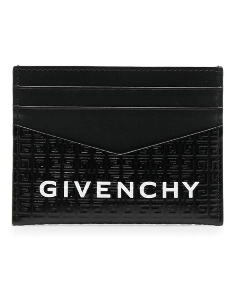 Givenchy Kartenetui mit 4G-Print - Schwarz Schwarz