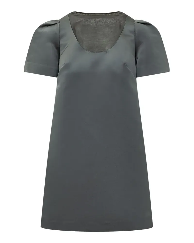 TELA Ethel Minikleid mit Puffärmeln - Grau Grau