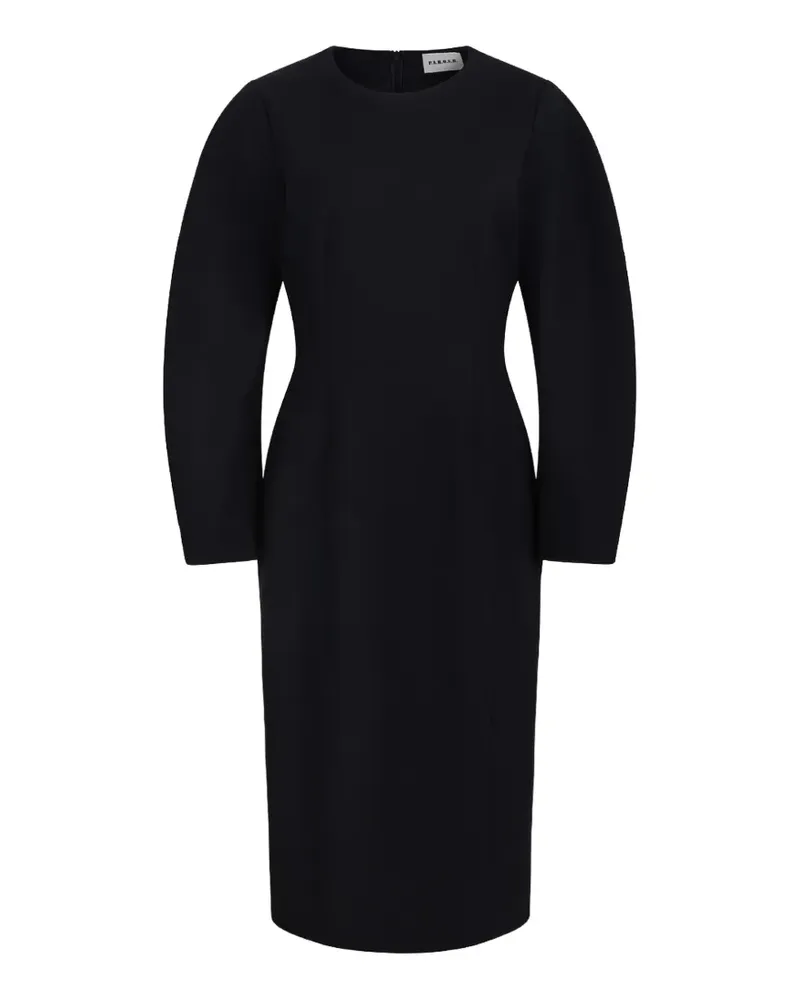 P.A.R.O.S.H. P.A.R.O H. long-sleeve midi dress - Schwarz Schwarz