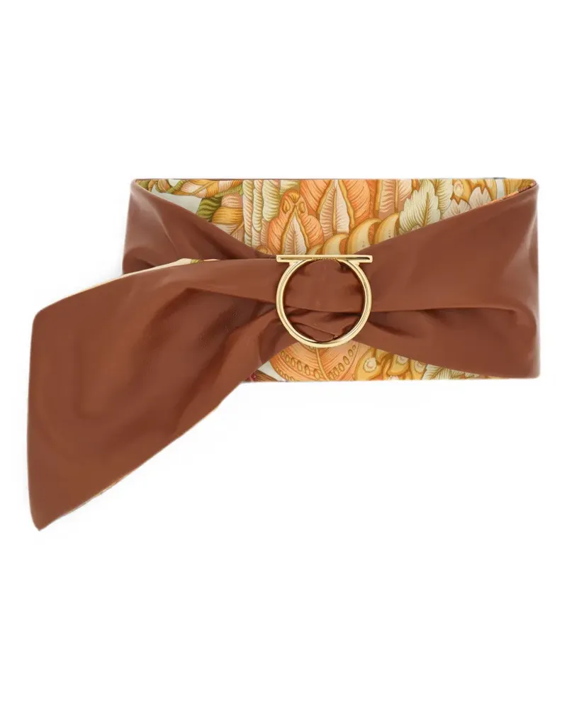 Ferragamo adjustable sash belt - Braun Braun