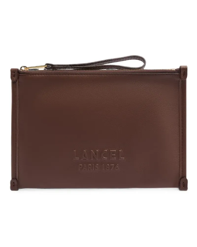 Lancel Jour Clutch - Braun Braun