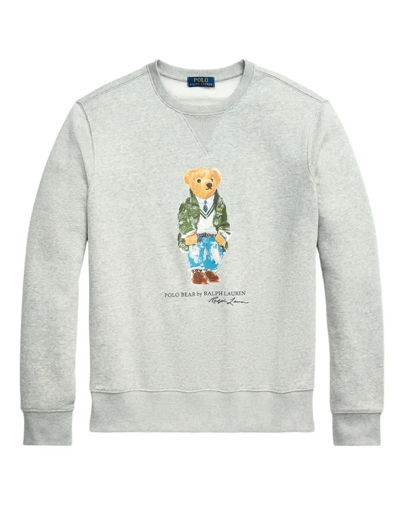 Ralph Lauren Polo Bear graphic-print sweatshirt - Grau Grau