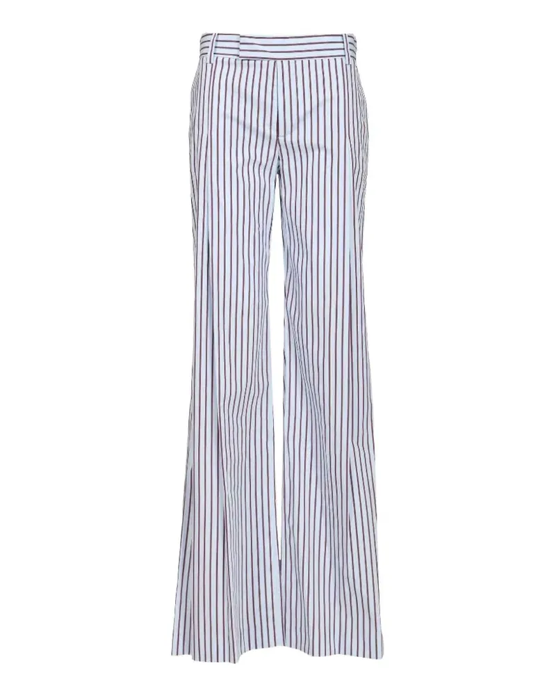 Federica Tosi striped trousers - Blau Blau
