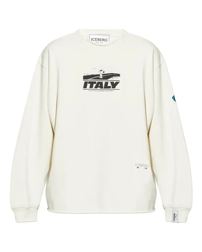 Iceberg x Peanuts Sweatshirt - Weiß Weiß