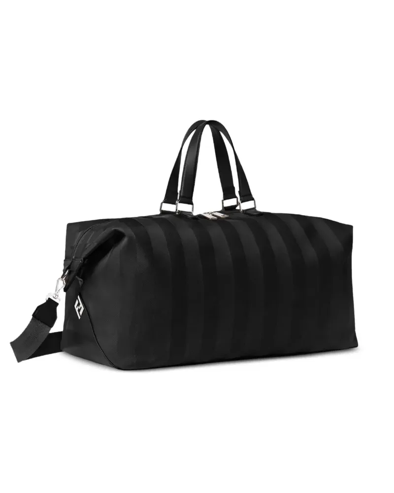 Fendi Lui striped tote bag - Schwarz Schwarz
