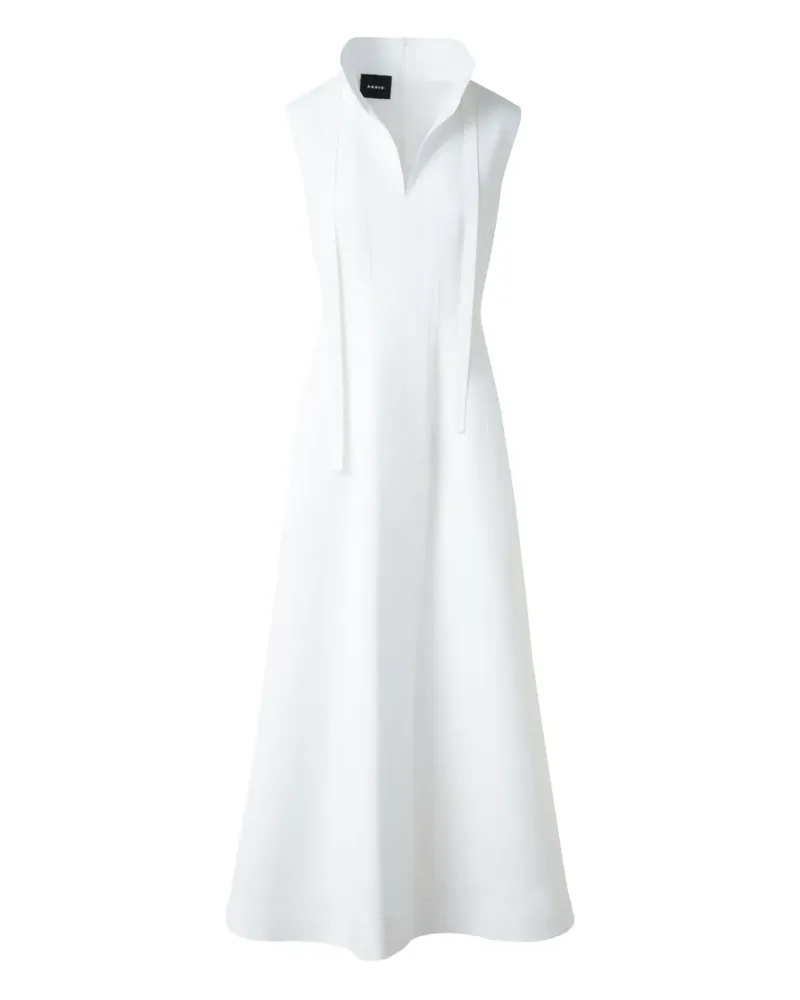 Akris Klassisches Kleid - Weiß Weiß