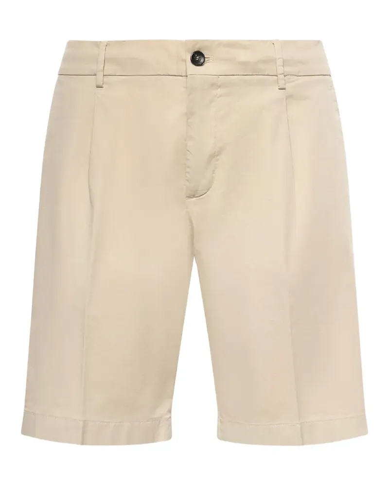 Be Able pleated-detail shorts - Nude Nude
